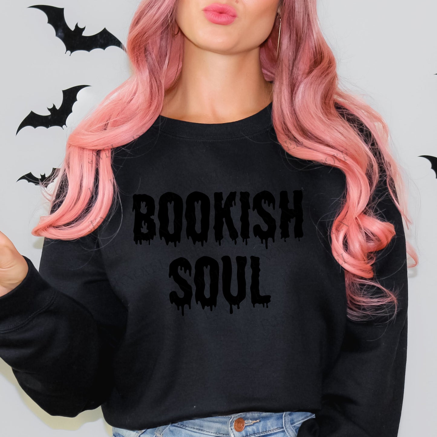 Bookish Soul Halloween Crewneck Sweatshirt