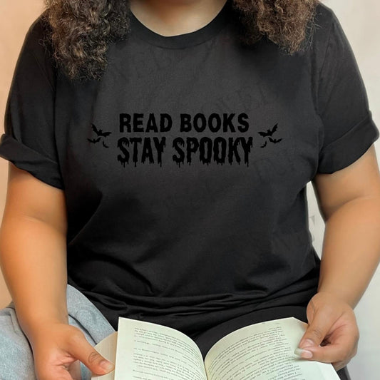 Read Books, Stay Spooky Halloween T-Shirt